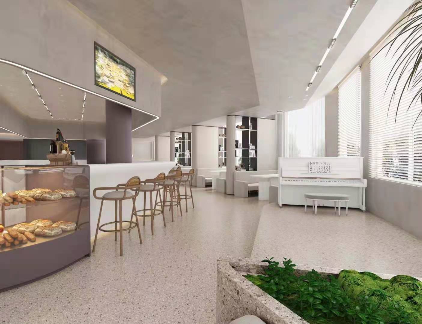 现浇水磨石地面