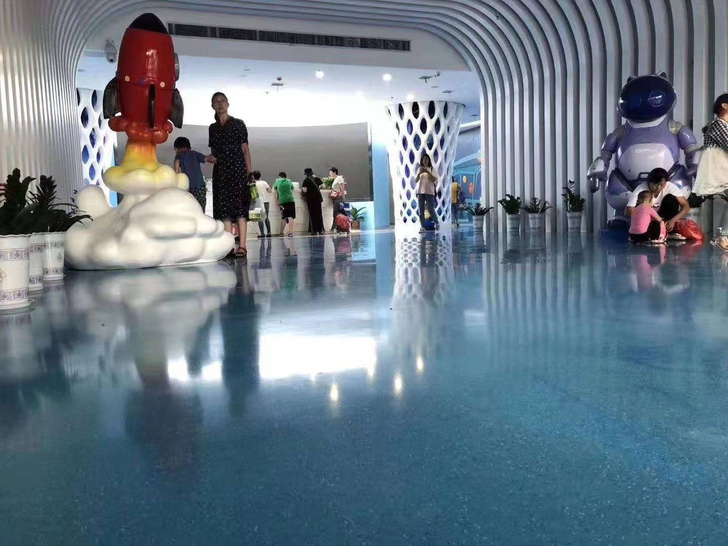 环氧磨石地面图片